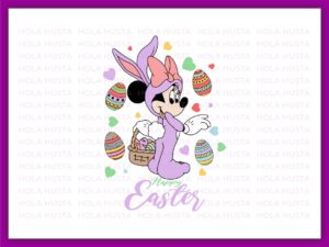 Minnie Mouse Easter Happy Easter Egg Mouse Bunny Ear
