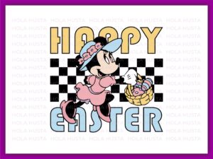 Minnie Mouse Easter Svg Happy Easter