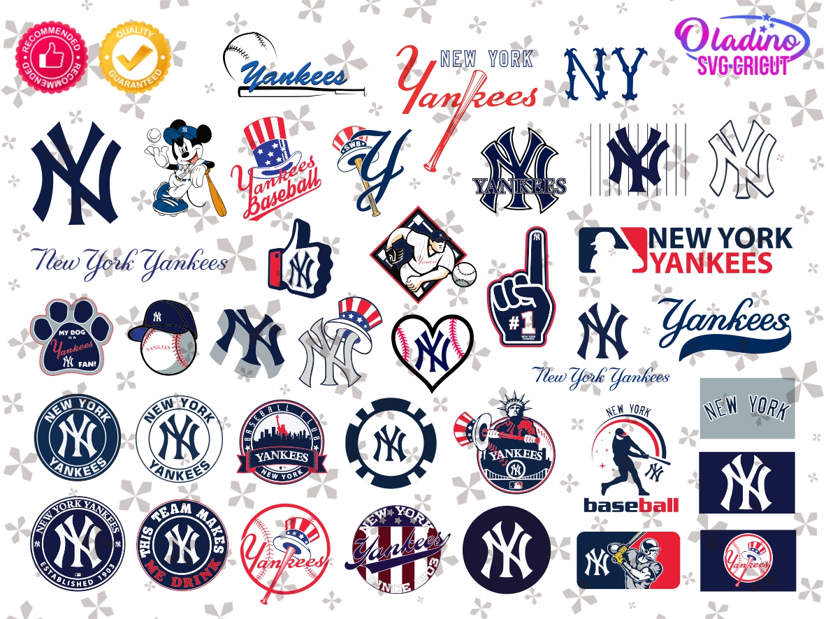 New York Yankees SVG Files - NY Yankees Logo SVG - NY Yankee