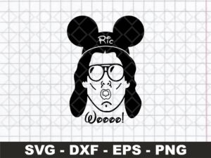 Ric Flair Mickey Mouse Ears SVG, New Concept