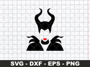 Simple and Easy to Cut, Maleficent SVG
