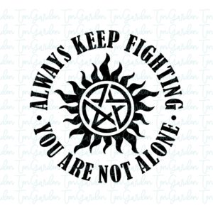 Supernatural Design SVG Image Vector, Quotes