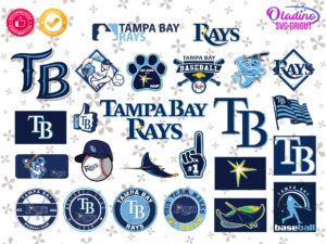 Tampa Bay Rays Clip Art Images SVG, MLB Tampa Bay PNG