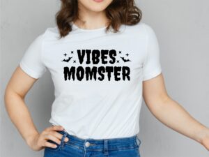 Vibes Momster SVG Cut File