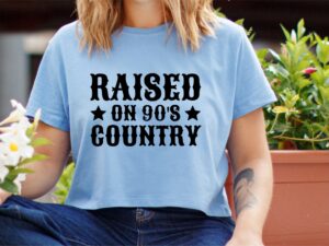 raised on 90's country svg