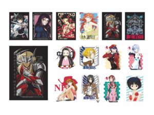 50 Popular Anime T-Shirt Design PNG for DTF or DTG, Ready to Print AI EPS Files 3