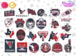 Houston Texans svg Football Team Logo Svg Football Svg NCAA Svg NFL Svg  Bundle Football Logo