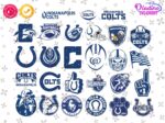 Indianapolis Colts Logo SVG Cricut, NFL Design, Vector, PNG, DXF