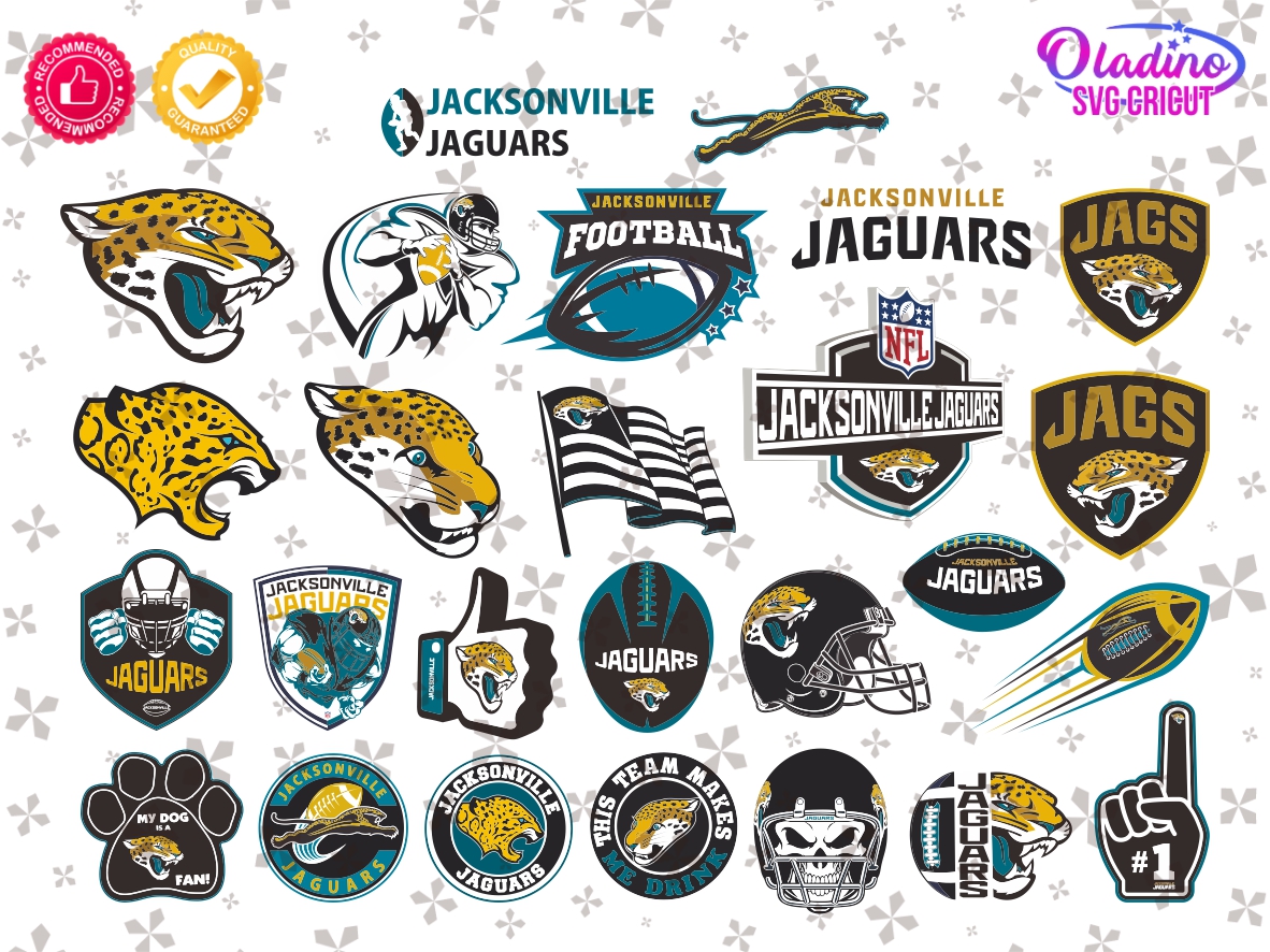 Jacksonville Jaguars SVG Logo - Digital Download for Cricut, Silhouette ...