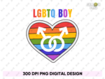 LGBTQ BOY Design Sublimation