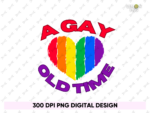 LGBTQ Pride love rainbow PNG Design