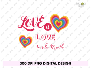 LOVE LOVE Pride Month Lgbtq PNG Design