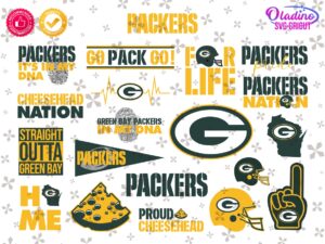 NFL Green Bay Packers SVG Bundle