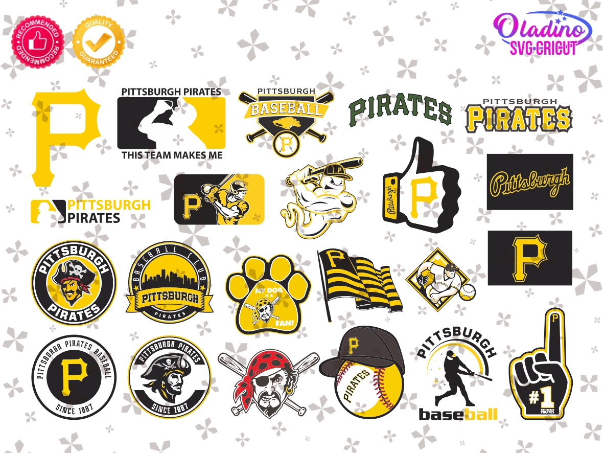 Pittsburgh Pirates Logo SVG, MLB Baseball Vector, Pittsburgh Pirates