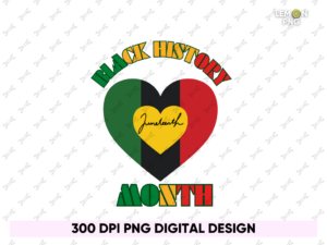 Same Heart Inside Black History Month Juneteenth Shirt PNG PDF Design