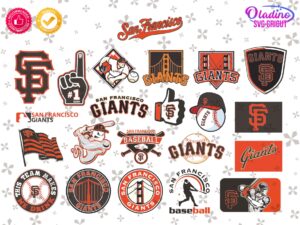San Francisco Giants SVG Bundle, MLB Giants Logo Vector, PNG Image