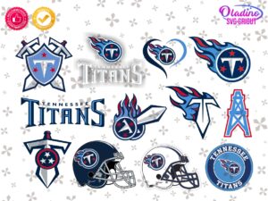 Tennessee Titans Layered SVG Files for Cricut - Create Your Own Customized Titans Gear SVG