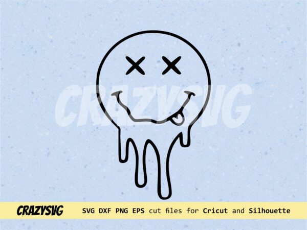 Melting Faces Melting Faces Smile Svg For Cricut 0730