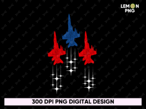 memorial day plane PNG PDF Design