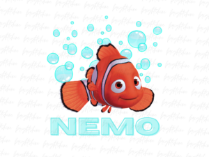 t-shirt Finding Nemo Sublimation Design