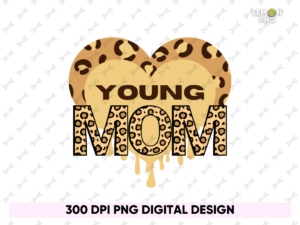 young mom png pdf design file