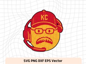 Andy Reid Coach SVG PNG DXF EPS