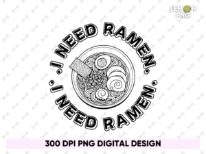 I need ramen PNG Design File