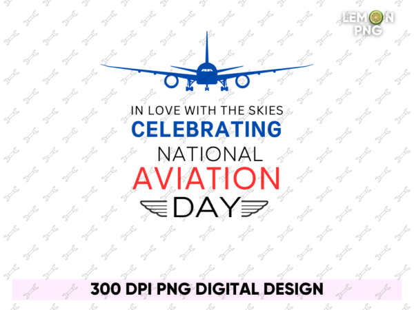 In Love with the Skies Celebrating National Aviation Day Shirt
