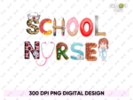 School Nurse PNG Design