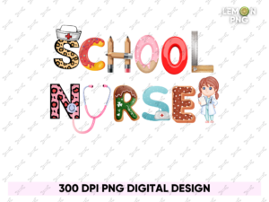 School Nurse PNG Design