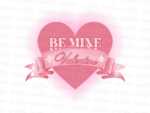 Be mine Valentine PNG Images