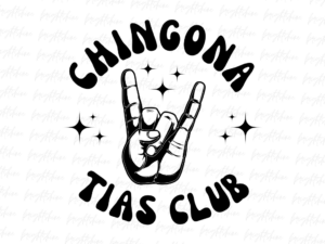 Chingona Tia PNG T-Shirt Design