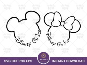 Family Vacation Svg Cut File for Cricut Disney on Ice Magical Kingdom