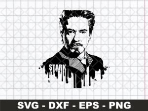 Iron Man Cut Files, aka Tony Stark SVG