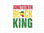 Juneteenth black king PNG Design Sublimation