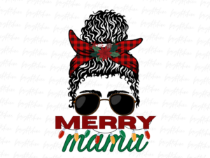 Merry mama png Design