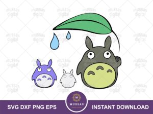 My Neighbor Totoro SVG, Clip Art PNG, EPS Vector