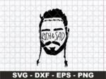 Post Malone SVG Cut Files Image Vector