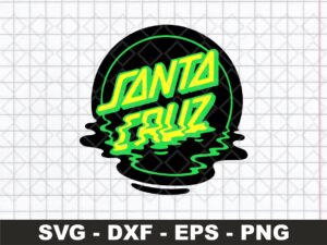 Santa Cruz Milted SVG, PNG Transparent, Logo Vector