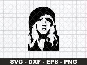 Stevie Nicks SVG Files, Saint Nicks Art Vector