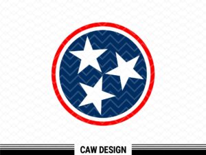 Tennessee Tristar SVG Cut File
