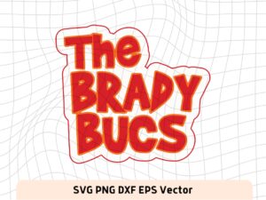 The Brady Bucs SVG