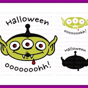 Alien Toy Story Halloween SVG Dracula