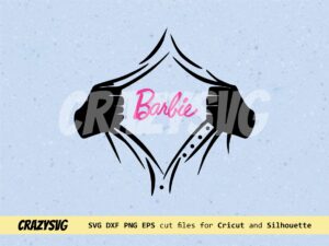 Barbie Rip Tear Shirt SVG Download, Cricut Funny Shirt Project Ideas vector