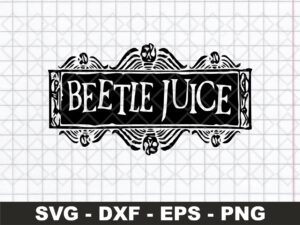 Beetlejuice Logo SVG