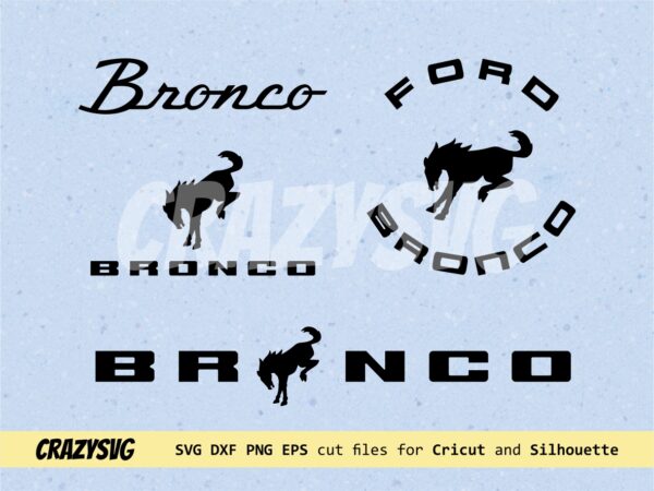 Bronco SVG