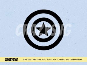 Capitan America Shield Image Cricut, Shield SVG