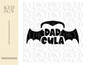Dad Cula Svg, funny halloween shirt design png