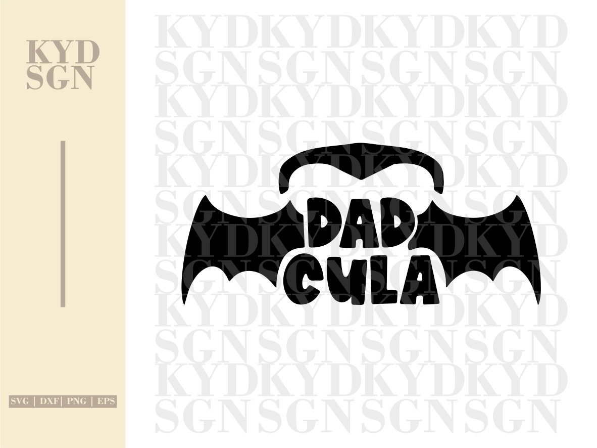 Dad Cula Svg funny halloween shirt design png Vectorency 10 Best and Free Halloween SVG for Cricut