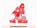 Darth Vader Cincinnati Reds Image SVG PNG DXF